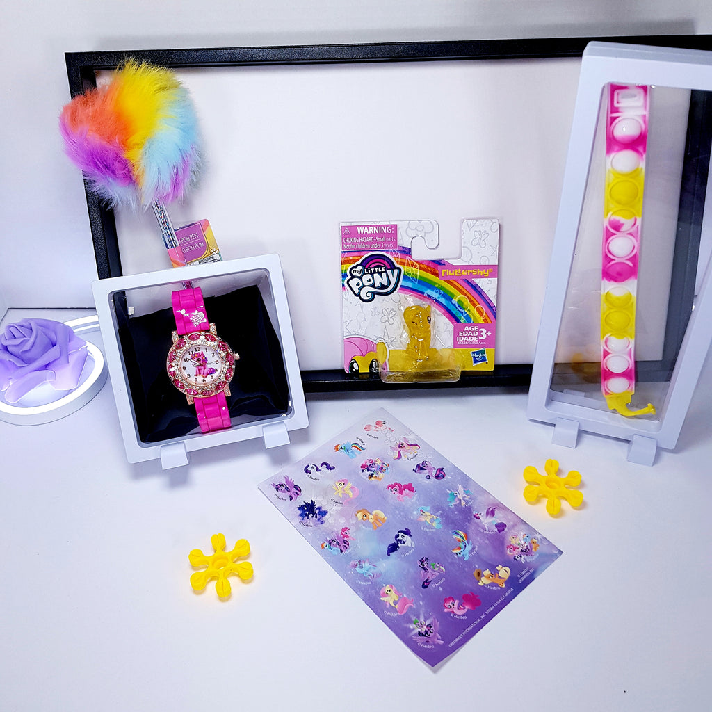 Jeweled Unicorn Pop It Watch Set