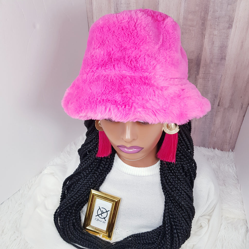 Multi Style Faux Fur Bucket Hat