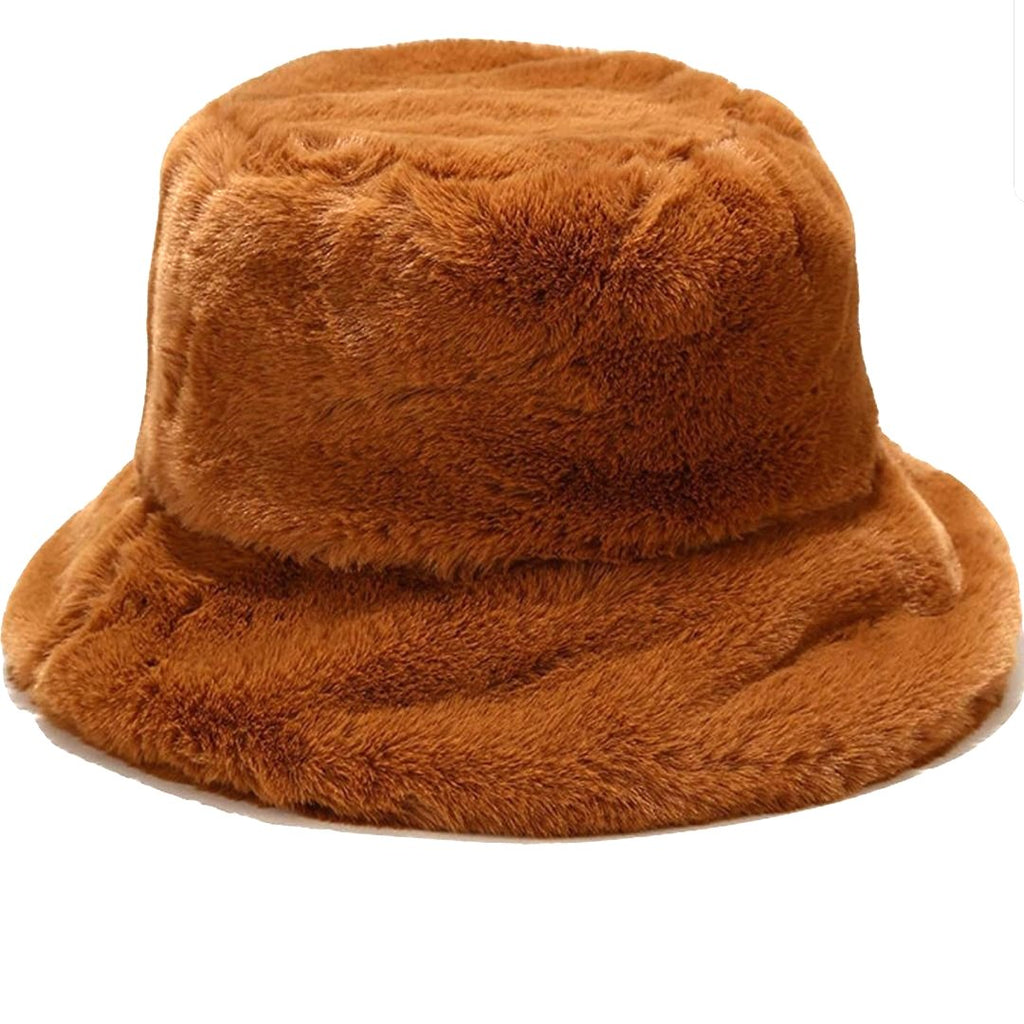 Multi Style Faux Fur Bucket Hat