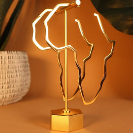 Africa Shape Earings