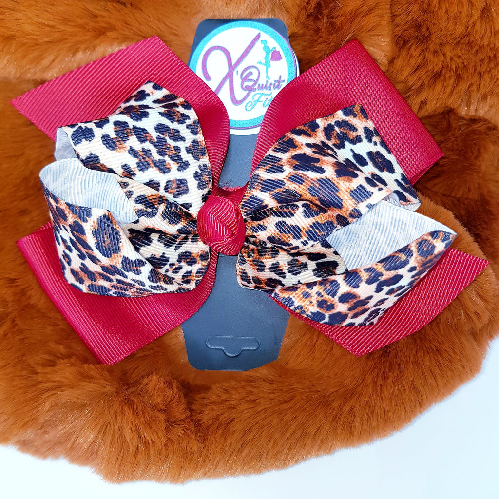 XQF Cheetah Pop Bows