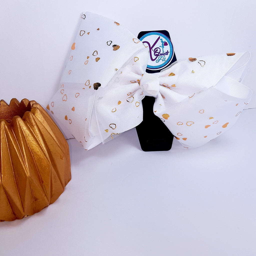 XQF Golden Heart Bows