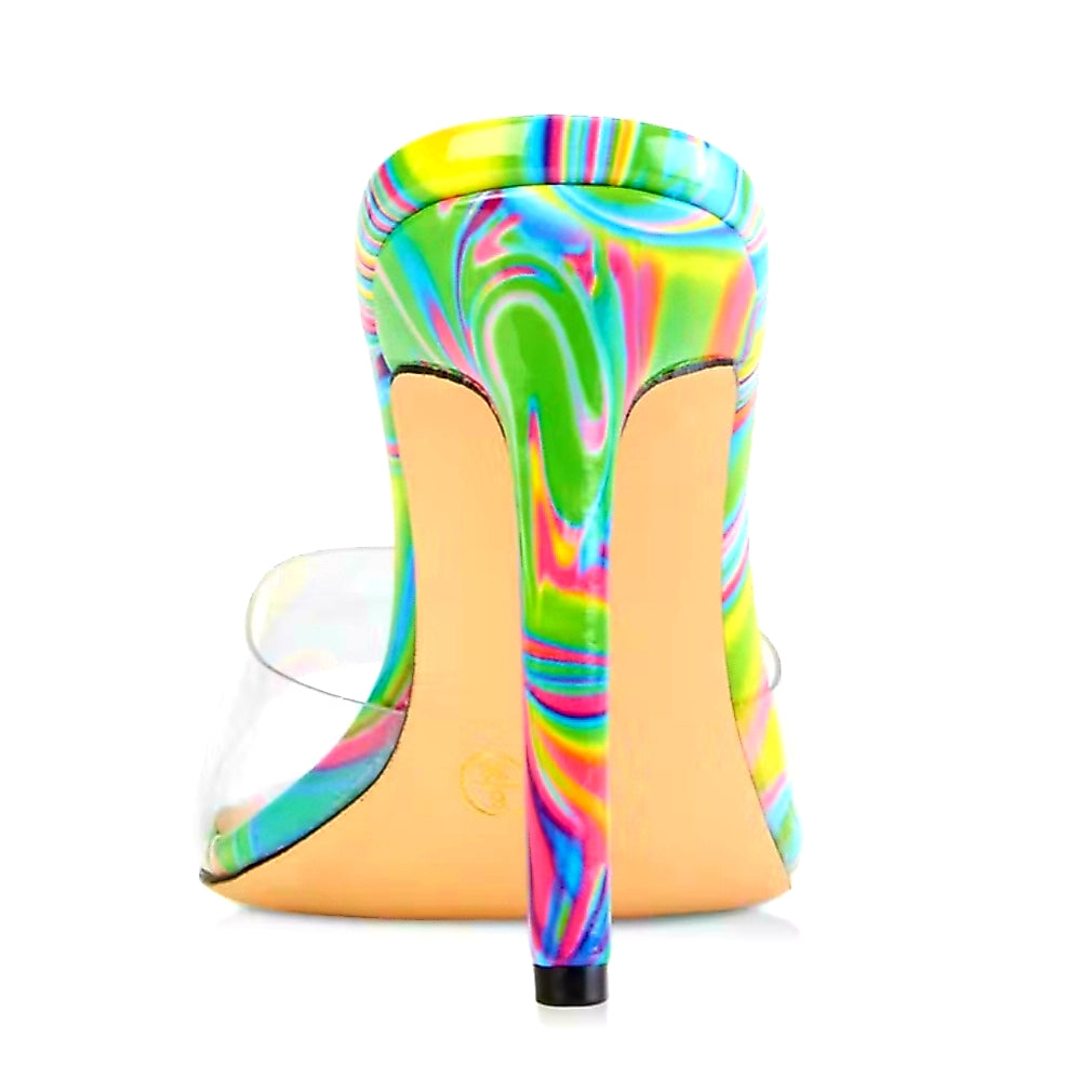 Clear Range Color Heels