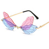 Fly Away Rimless Sunglasses
