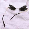 Fly Away Rimless Sunglasses