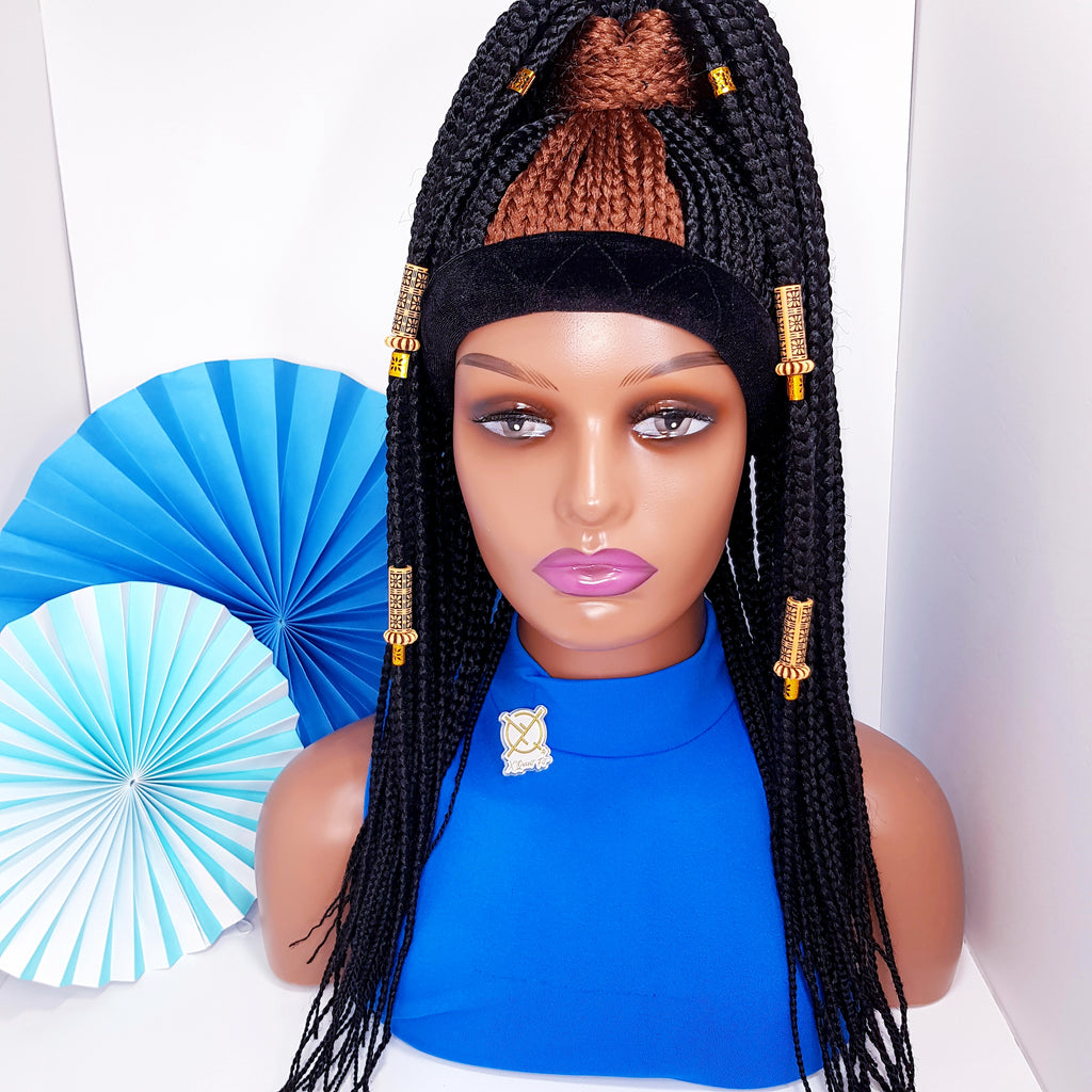 InstaWig Long Ponytail - Box Braids