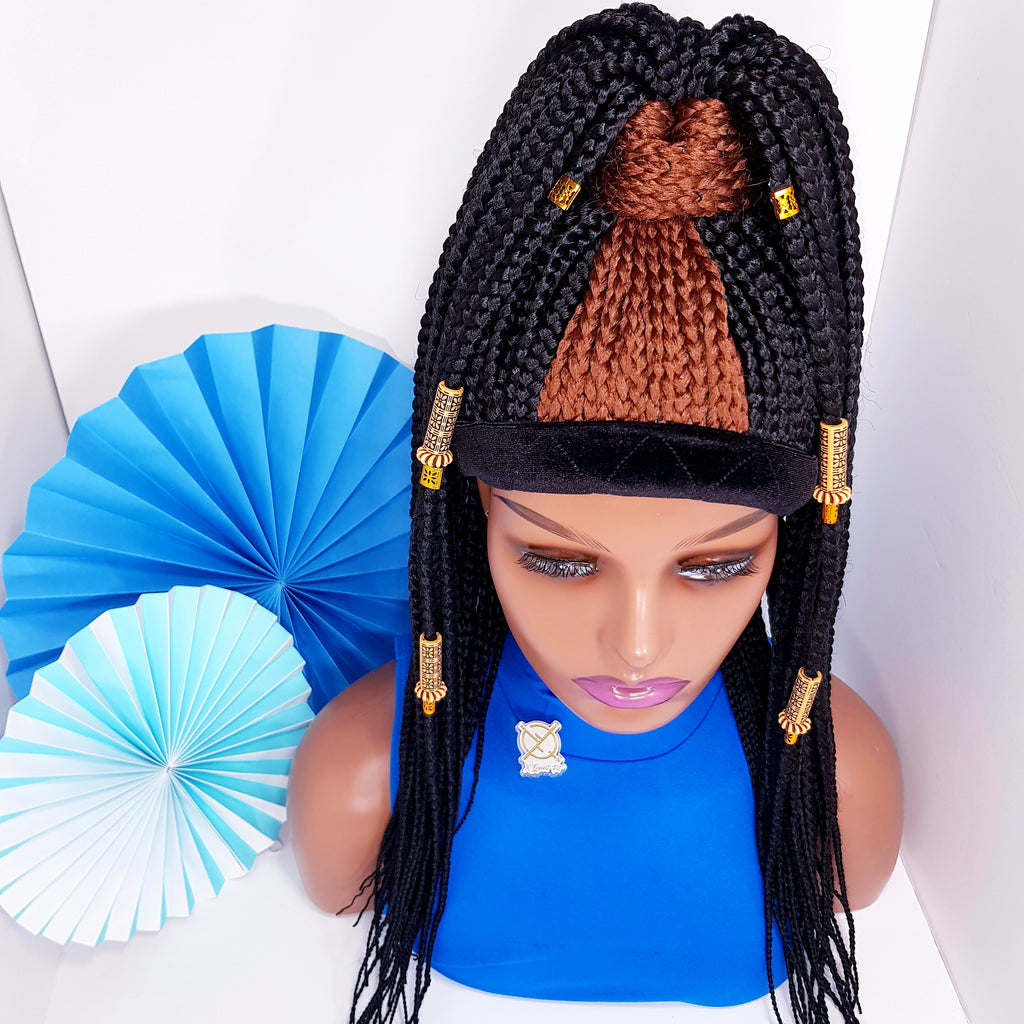 InstaWig Long Ponytail - Box Braids