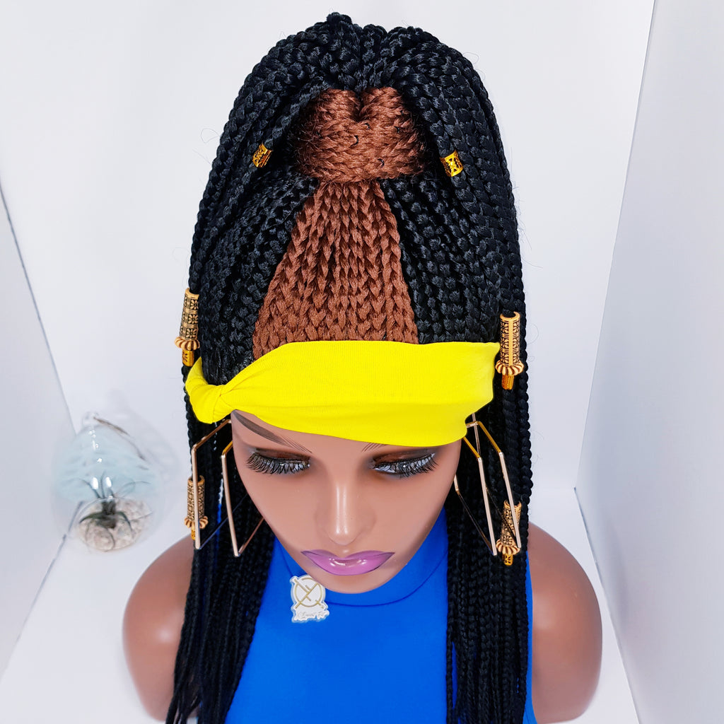 InstaWig Long Ponytail - Box Braids