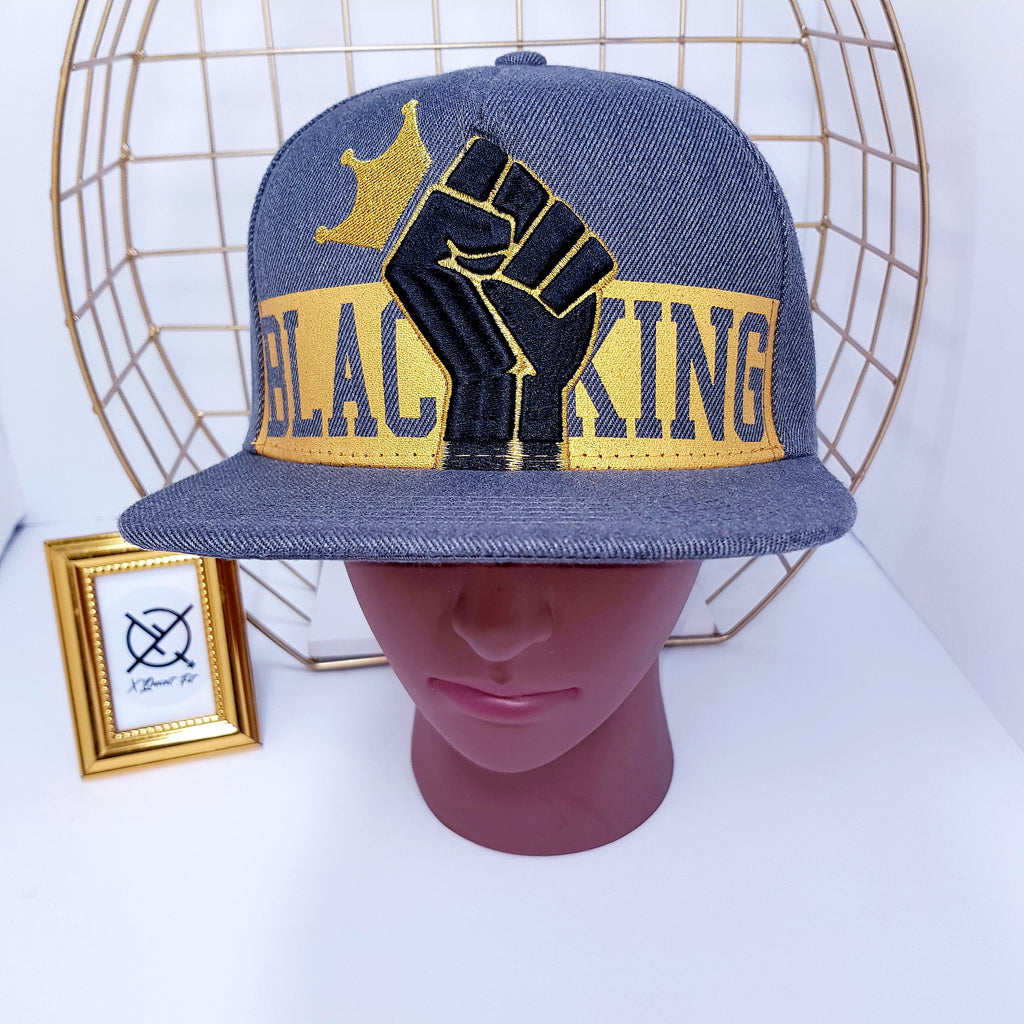 BLK King Snapback Hat