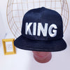 King Snapback Hat