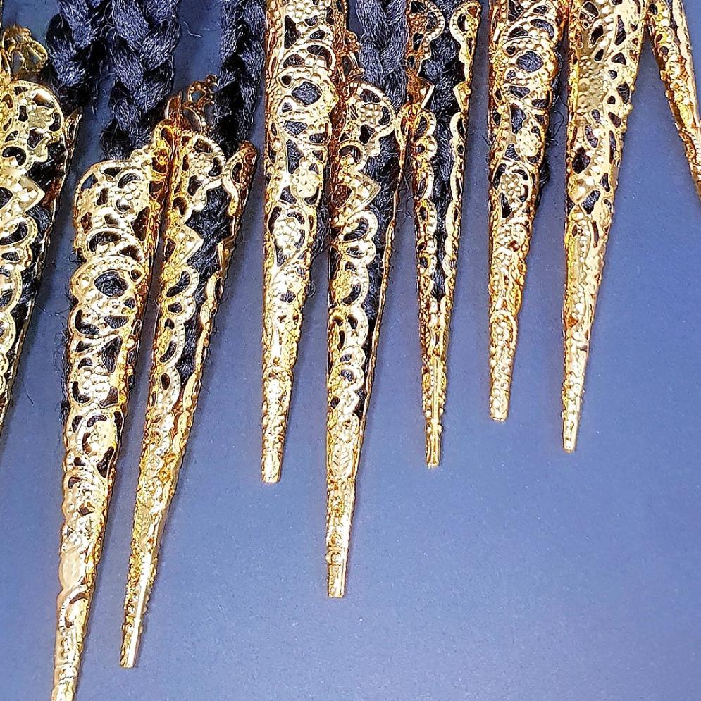 Jumbo Aztec Queen Hair Jewelry