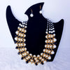 Crxstal Pearl Necklace