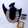 Crxstal Pearl Necklace