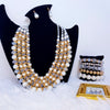 Crxstal Pearl Necklace