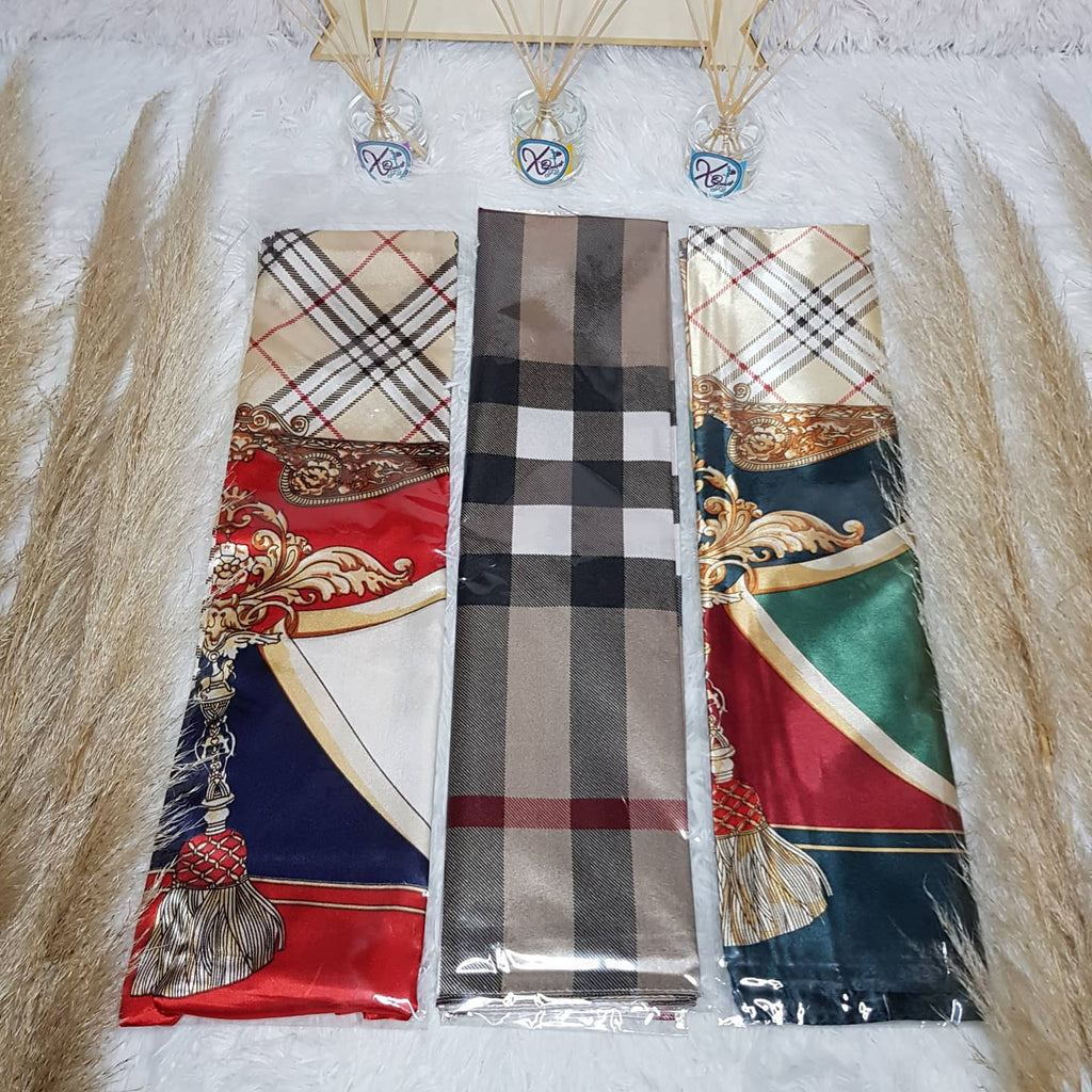 Silky Head Scarves