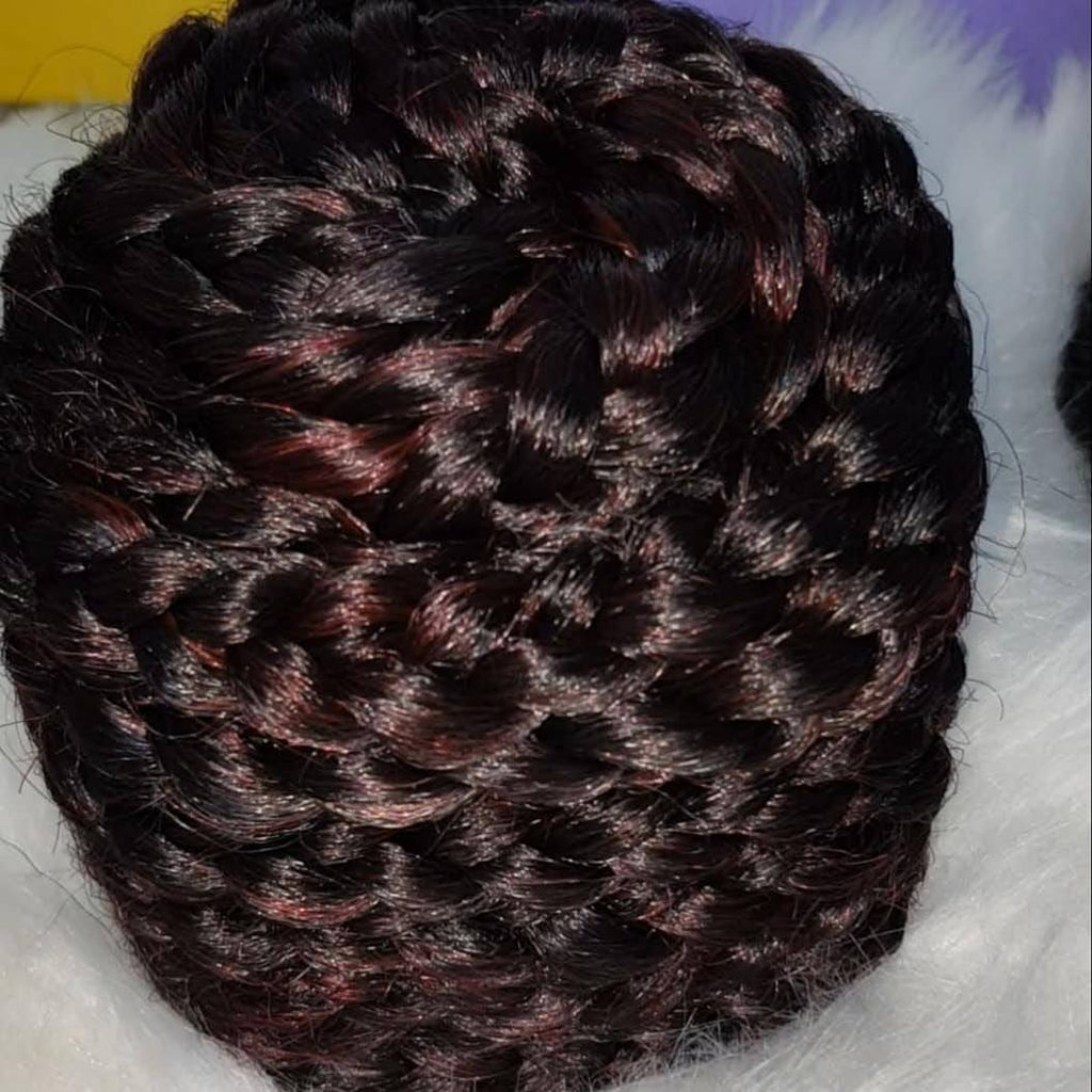 Quick  Braided Bun Hair Piece