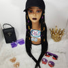 InstaCap Wig Colored Jeweled Collection - Box Braids