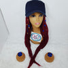 InstaCap Wig Colored Jeweled Collection - Box Braids