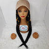 InstaCap Wig Colored Jeweled Collection - Box Braids
