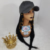 InstaCap Wig Colored Jeweled Collection - Box Braids
