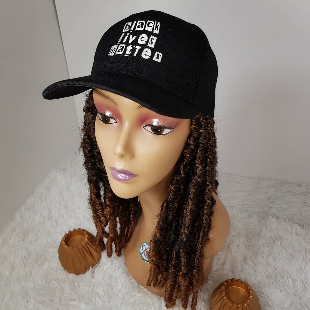InstaCap Wig BLM Butterfly Locs Bob Wigs