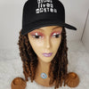 InstaCap Wig BLM Butterfly Locs Bob Wigs