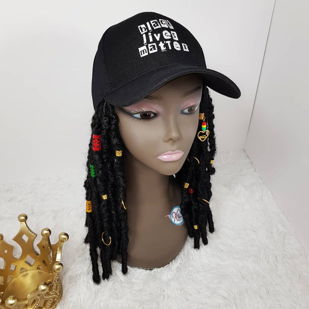 InstaCap Wig BLM Butterfly Locs Bob Wigs