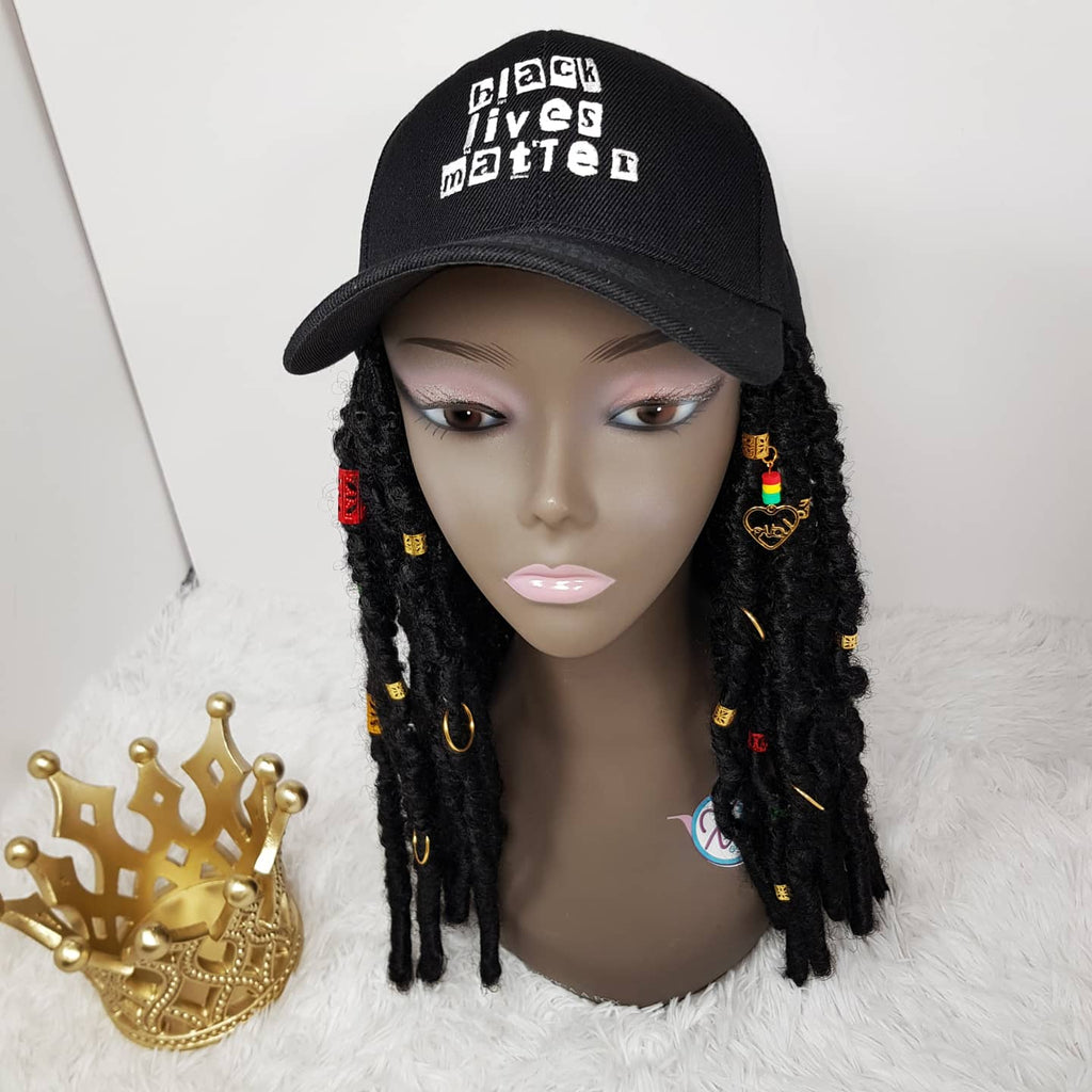 InstaCap Wig BLM Butterfly Locs Bob Wigs