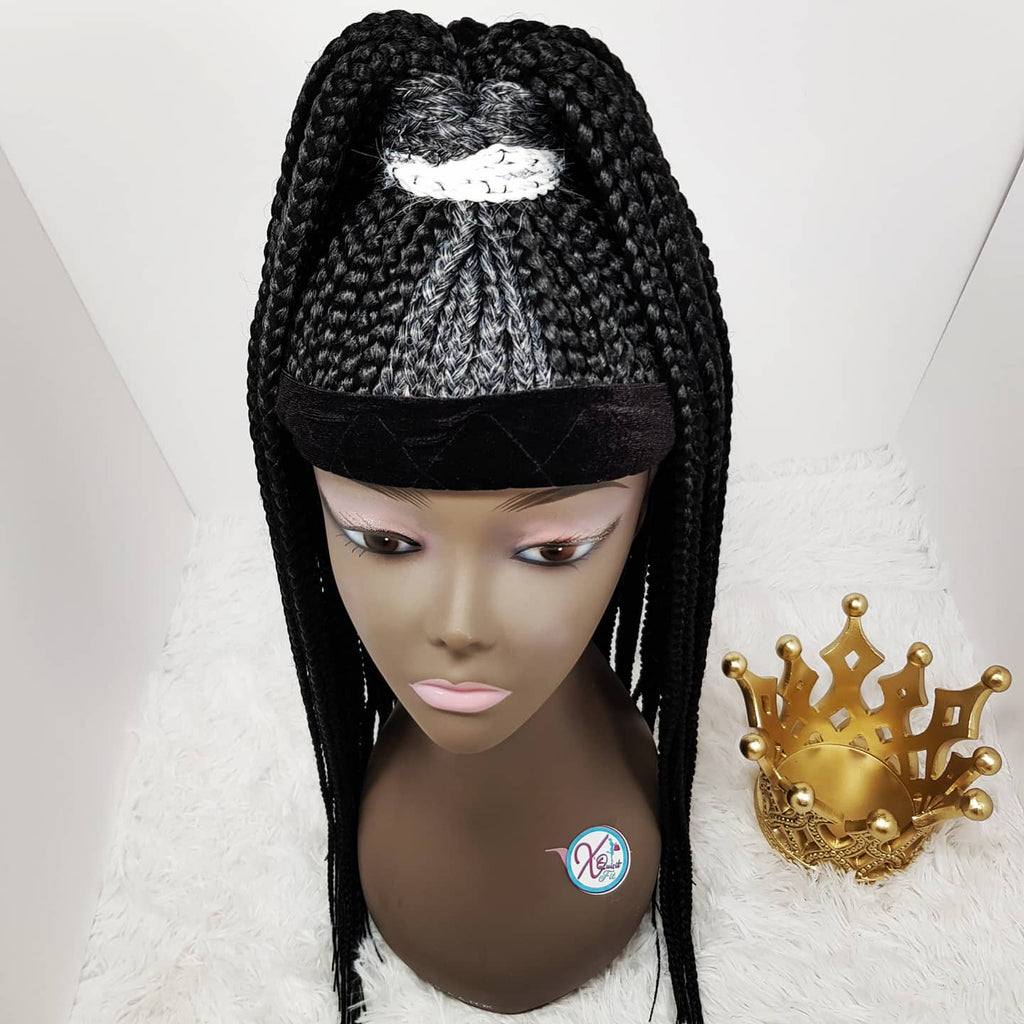 InstaWig Long Ponytail - Box Braids