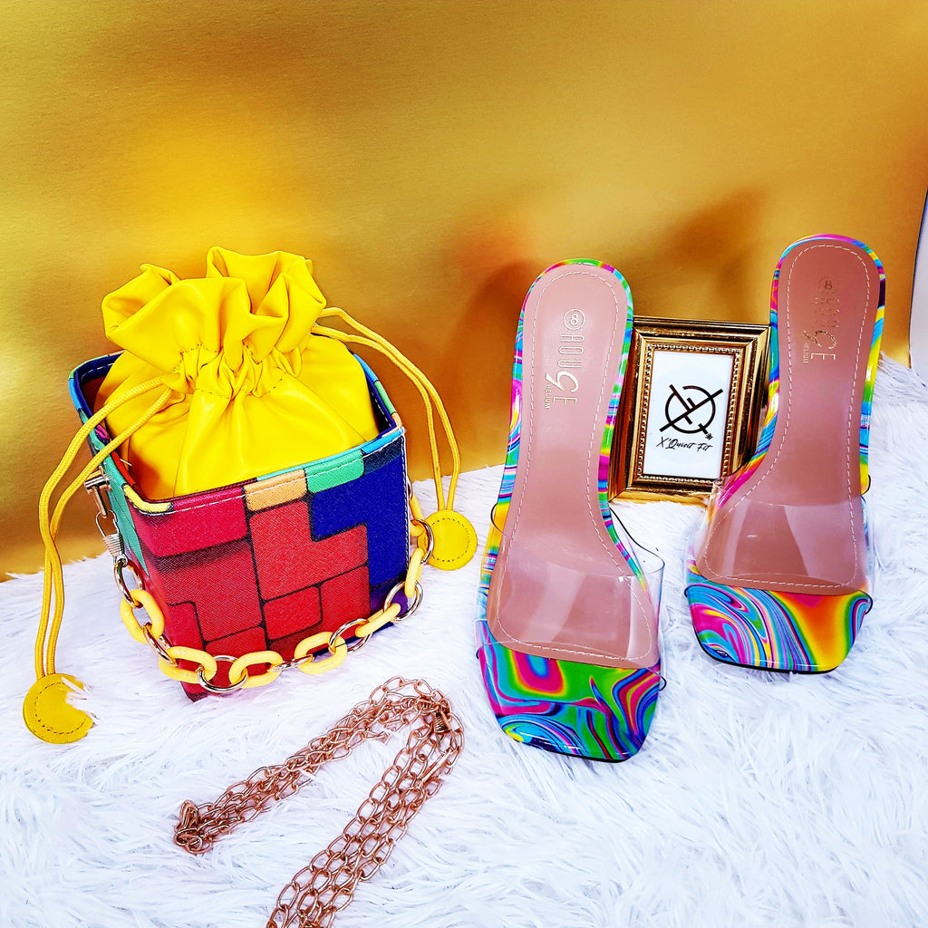 Clear Range Color Heels