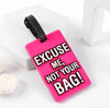 Excuse My Language Bag Tag