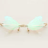 Fly Away Rimless Sunglasses