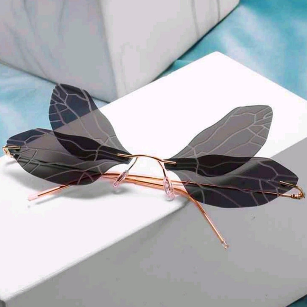 Fly Away Rimless Sunglasses