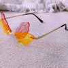 Fly Away Rimless Sunglasses