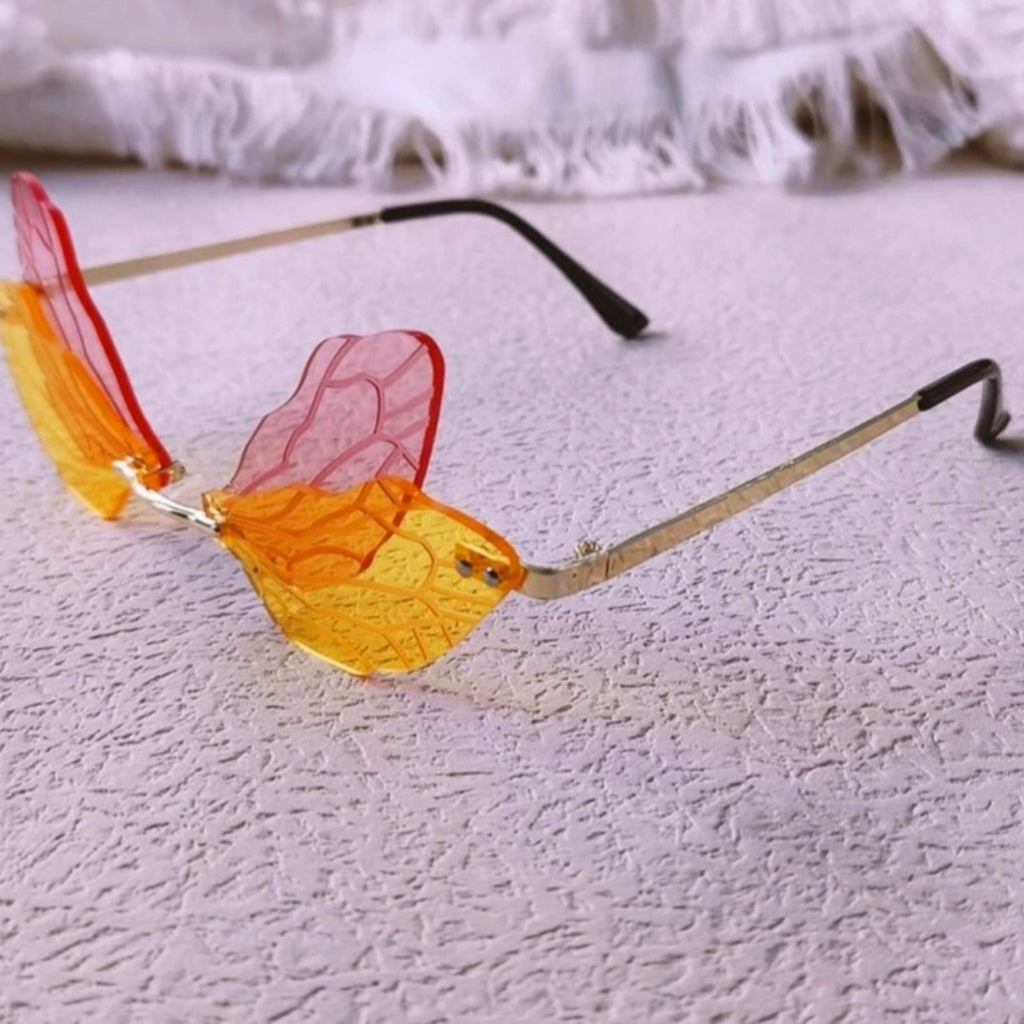 Fly Away Rimless Sunglasses