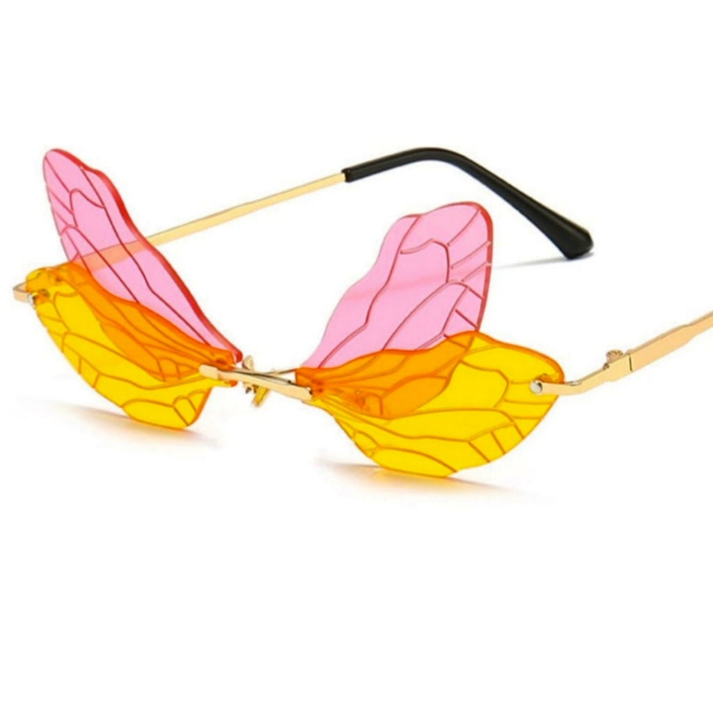 Fly Away Rimless Sunglasses