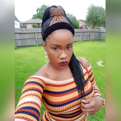 InstaWig Long Ponytail - Box Braids