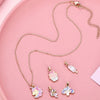 Change Me Up Unicorn Necklace Pendant Set