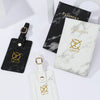 XQF Marble Passport Cover/ Luggage Tag Travel Set