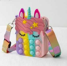 Unicorn Blink Pop It Bag
