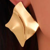 Fold Me Gold Earring