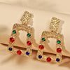 Aztec Jeweled Earring