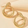 Viper Nob Gold Earring