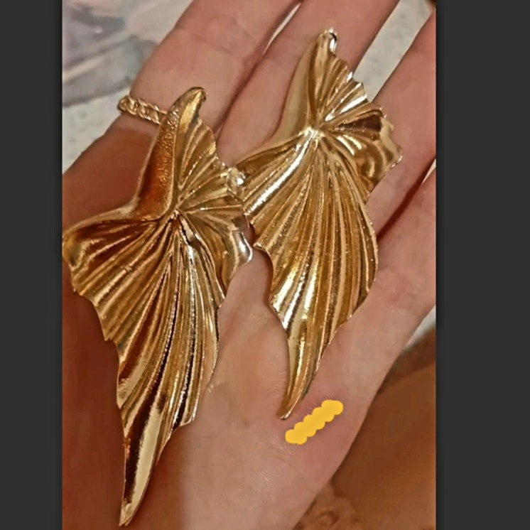 Elegantly Folded Earings