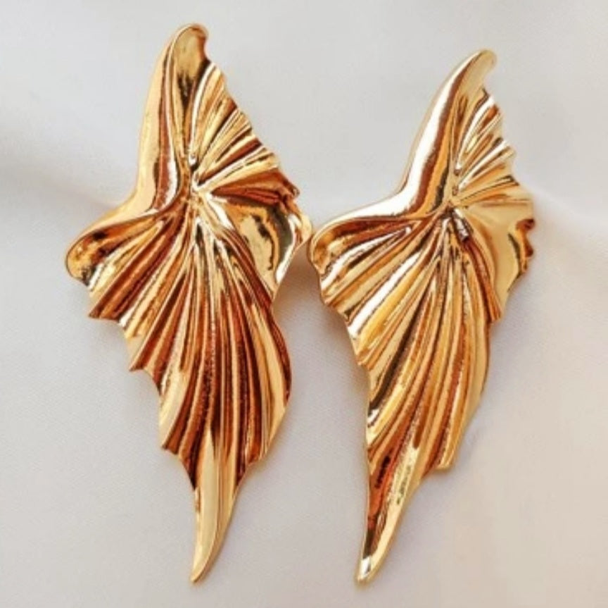 Elegantly Folded Earings