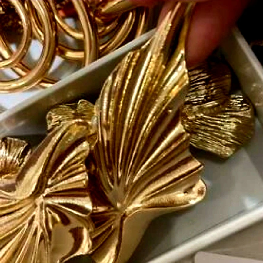 Elegantly Folded Earings