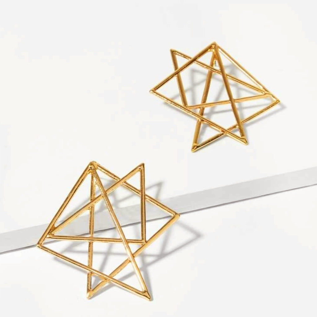 Geo Star Earings