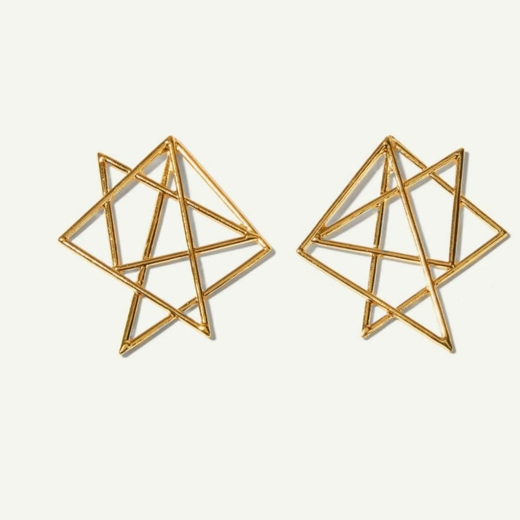 Geo Star Earings