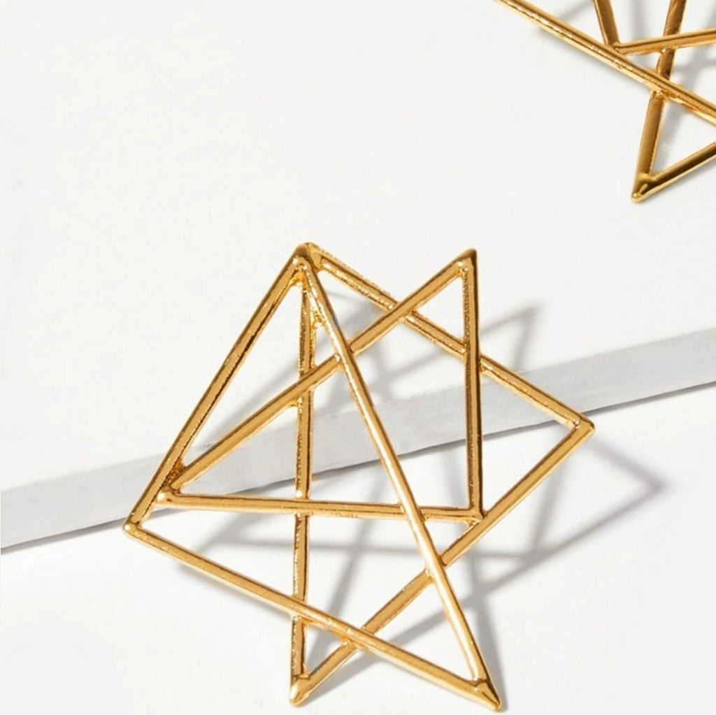 Geo Star Earings