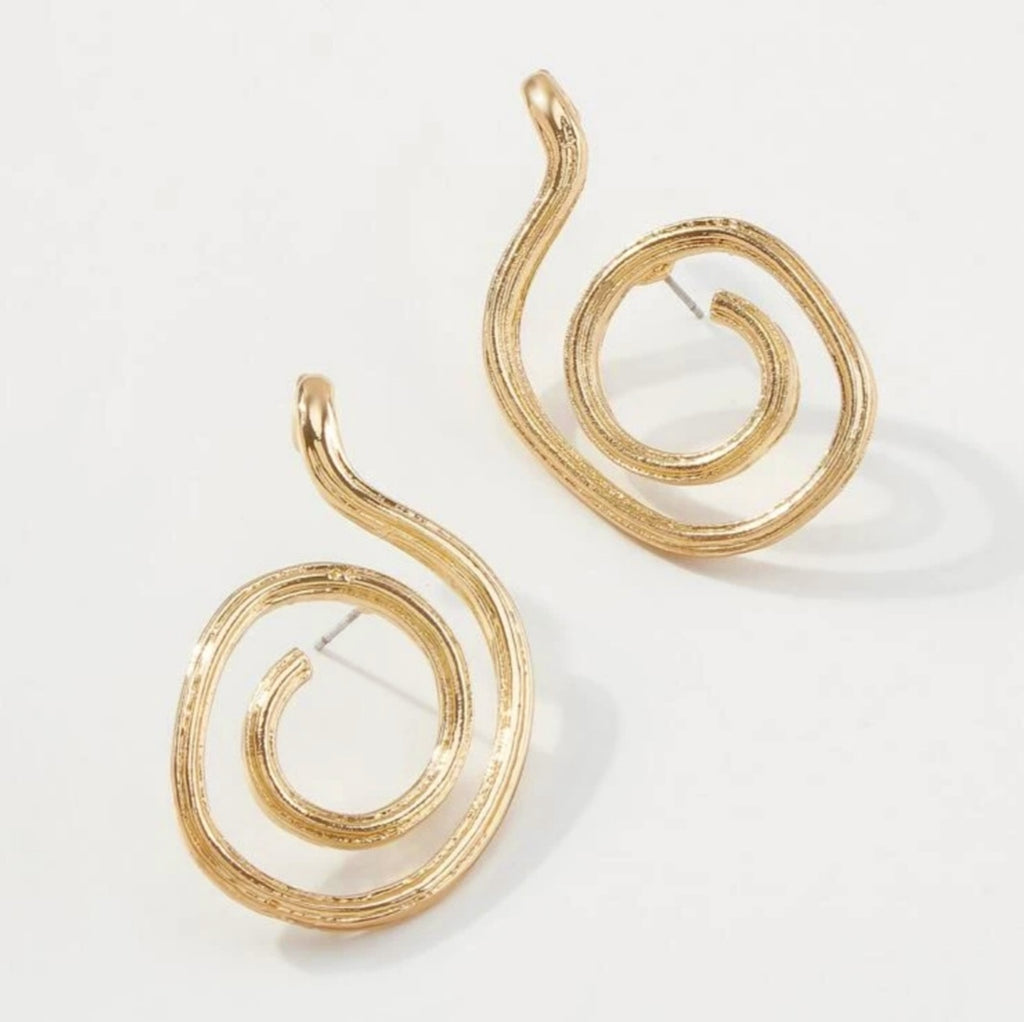 Down For The Swirl Earring